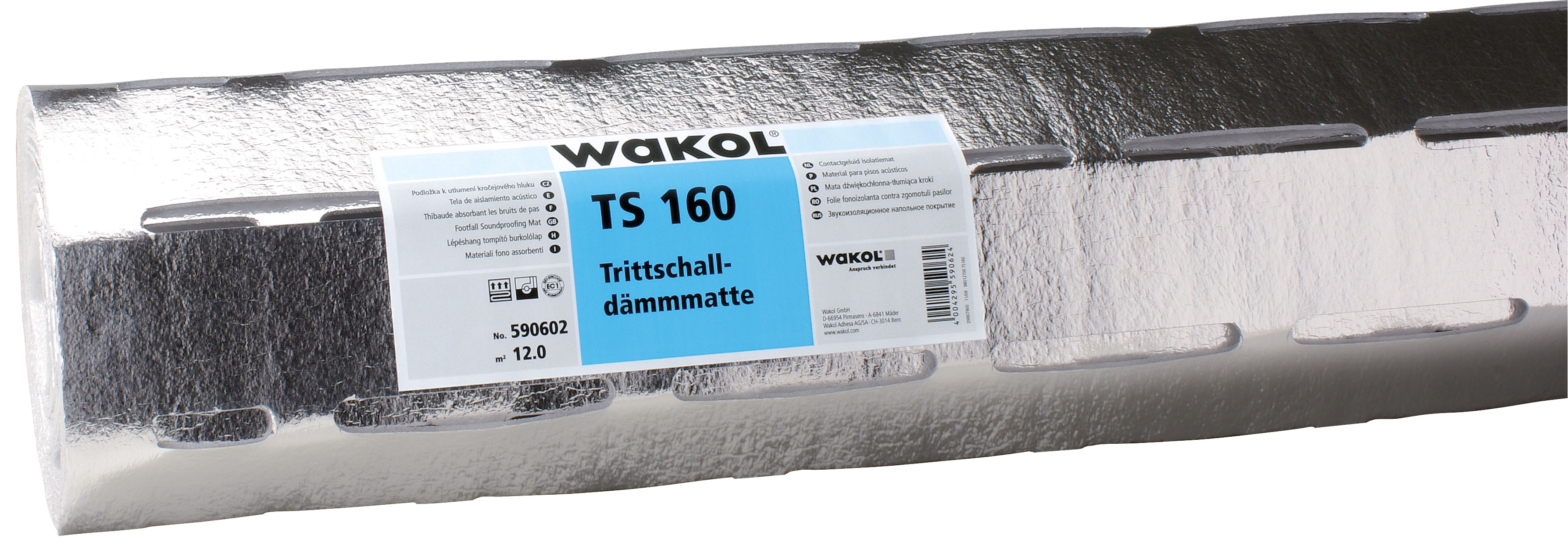 WAKOL TS160 Contactgeluid isolatiemat Rol 50 m2